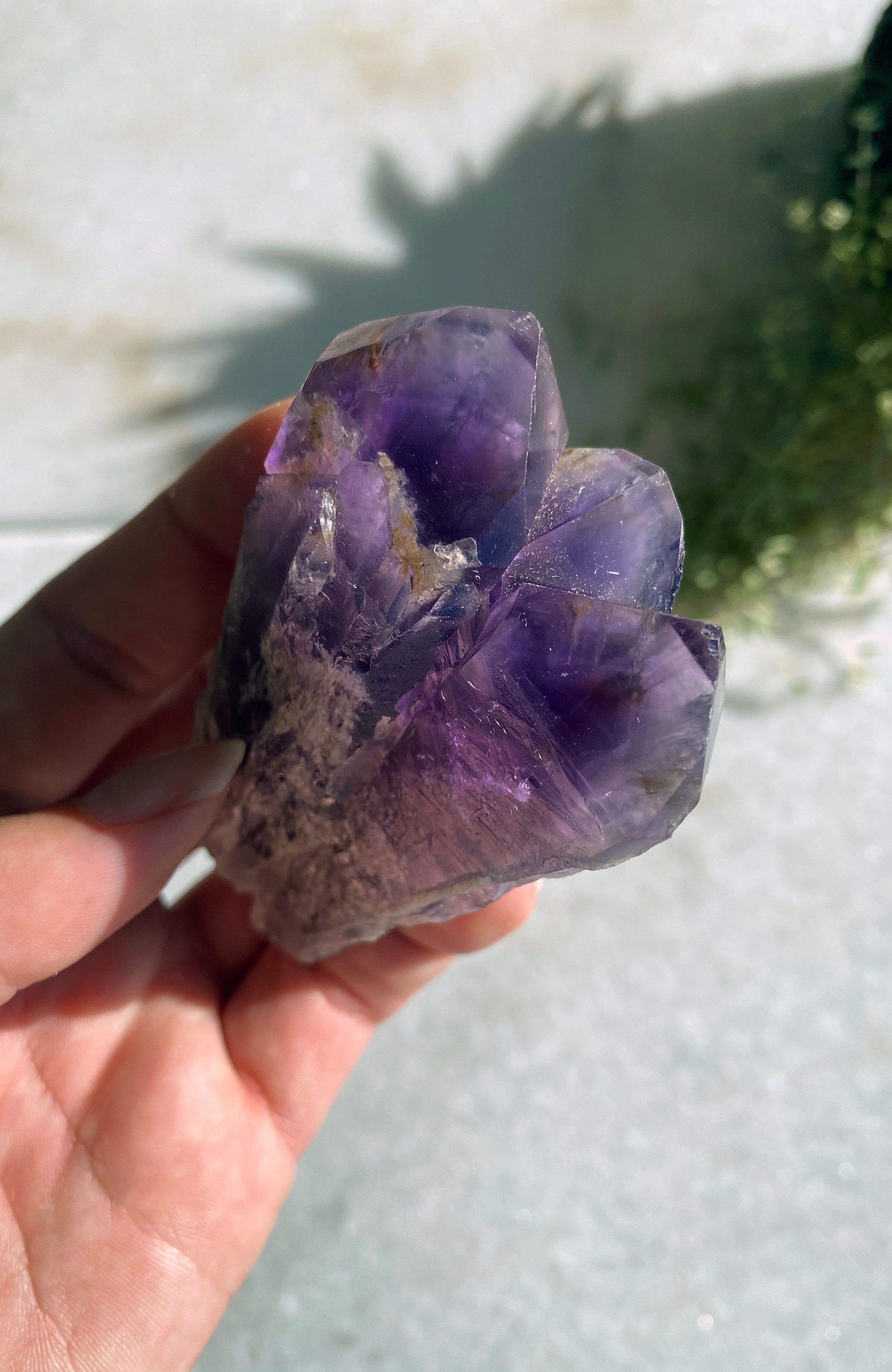 Amethyst Point (Elestial) AA